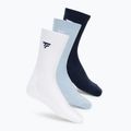 Șosete Tecnifibre Classic 3 pairs white/marine