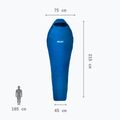 Sac de dormit Millet Baikal 750 Regular prawy sky diver 3