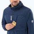 Bluză de trekking pentru bărbați Millet Lokka Hoodie III sapphire 5