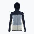 Hanorac pentru femei Millet Fusion Grid Hoodie foggy dew/saphir