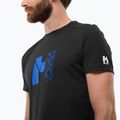 Tricou pentru bărbați Millet Kamet Map SS black 4