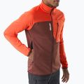 Bluză pentru bărbați Millet Seneca Fleece truffle/paprika 4