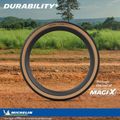 Michelin Power Gravel V2 TS TLR Competition Line 700 x 35C anvelopă clasică pentru biciclete 8