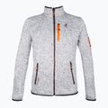 Bluză fleece pentru bărbați Aulp Navoy Melanged Knit grey 6