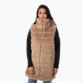 Vestă pentru femei Aulp Carra Faux Fur taupe
