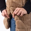 Vestă pentru femei Aulp Carra Faux Fur taupe 6