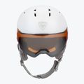 Cască de schi pentru femei Rossignol Fit Visor Impacts white/orange/silver 2