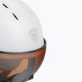 Cască de schi pentru femei Rossignol Fit Visor Impacts white/orange/silver 6