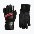 Mănuși de schi pentru bărbați Rossignol Wc Expert Lth Impr G black 8
