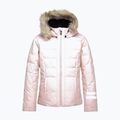 Jachetă de schi pentru copii Rossignol Girl Polydown powder pink 8