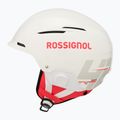 Cască de schi Rossignol Hero Slalom Impacts + Chinguard alb 5