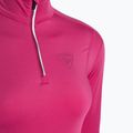 Hanorac termic pentru femei Rossignol Classique 1/2 Zip roz orhidee 8