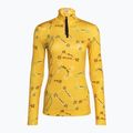 Hanorac termic pentru femei Rossignol Booster Booster 1/2 Zip Top 100 galben 6