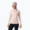 Rossignol Classique 1/2 Zip pentru femei Rossignol Classique 1/2 Zip roz pudră tricou termic roz