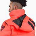 Geacă de schi pentru bărbați Rossignol Hero Blackside Puffy neon red 8