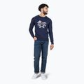 Bluză pentru bărbați Rossignol Jacquard Crew Neck dark navy 2