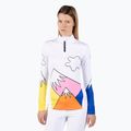 Bluză de schi pentru femei Rossignol Booster 1/2 Zip Top white