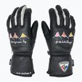 Mănuși de schi pentru femei Rossignol Sublim Lth Impr G black 3