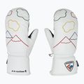 Mănuși de schi pentru femei Rossignol Sublim Lth Impr M white 3