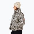 Geacă cu puf pentru femei Rossignol Aretu Allover Down nature wild leopard print 4