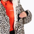 Geacă cu puf pentru femei Rossignol Aretu Allover Down nature wild leopard print 6