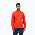 Bluză pentru bărbați de schi Rossignol Mid Layer Stertch Half Zip golden gate