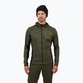Bluză pentru bărbați Rossignol Blackside Mix Full Zip Hoodie Fleece olive shadow