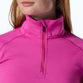 Bluză fleece pentru femei Rossignol Mid Layer Stretch Half Zip electric fuchsia 5