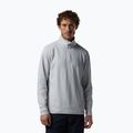 Bluză pentru bărbați de schi Rossignol Mid Layer Stertch Half Zip light grey