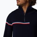 Pulover pentru bărbați Rossignol Odysseus Half Zip Merino dark navy 5