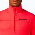 Bluză pentru bărbați Rossignol Hero Half Zip First Layer neon red 6