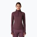 Bluză termoactivă pentru femei Rossignol Half Zip First Layer huckleberry