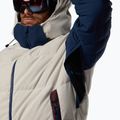 Geacă de schi pentru bărbați Rossignol Corduroy Down Bomber silver cloud/dark navy 9