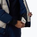 Geacă de schi pentru bărbați Rossignol Corduroy Down Bomber silver cloud/dark navy 11
