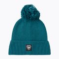 Căciulă de iarnă Rossignol Strawpile Pompom Beanie transformative teal