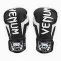 Venum Elite mănuși de box negru și alb 0984