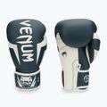 Venum Elite mănuși de box alb-albastre și albe 1392