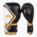 Mănuși de box  Venum Contender 2.0 black/white-gold 2