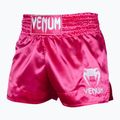 Pantaloni scurți de antrenament pentru bărbați Venum Classic Muay Thai pink/white