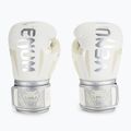 Venum Elite mănuși de box pentru bărbați alb și argintiu 1392-574