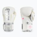 Venum Elite mănuși de box pentru bărbați alb și argintiu 1392-574 3