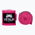 Venum Kontact bandaje de box roz neon