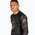 Rashguard longsleeve pentru bărbați Venum Santa Muerte Dark Side black/brown 3