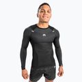 Rashguard longslevee pentru bărbați Venum Biomecha black/grey