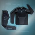 Rashguard longslevee pentru bărbați Venum Biomecha black/grey 7