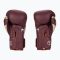 Mănuși de box Venum Elite burgundy/gold 2