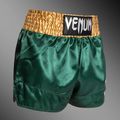 Pantaloni scurți de antrenament pentru bărbați Venum Classic Muay Thai verde/auriu/alb 4