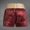 Pantaloni scurți de antrenament pentru bărbați Venum Classic Muay Thai burgundy/gold/white 2