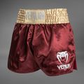 Șorturi de antrenament pentru bărbați Venum Classic Muay Thai burgundy/gold/white 3