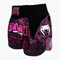 Pantaloni scurți de antrenament Venum Attack Muay Thai black/pink 3